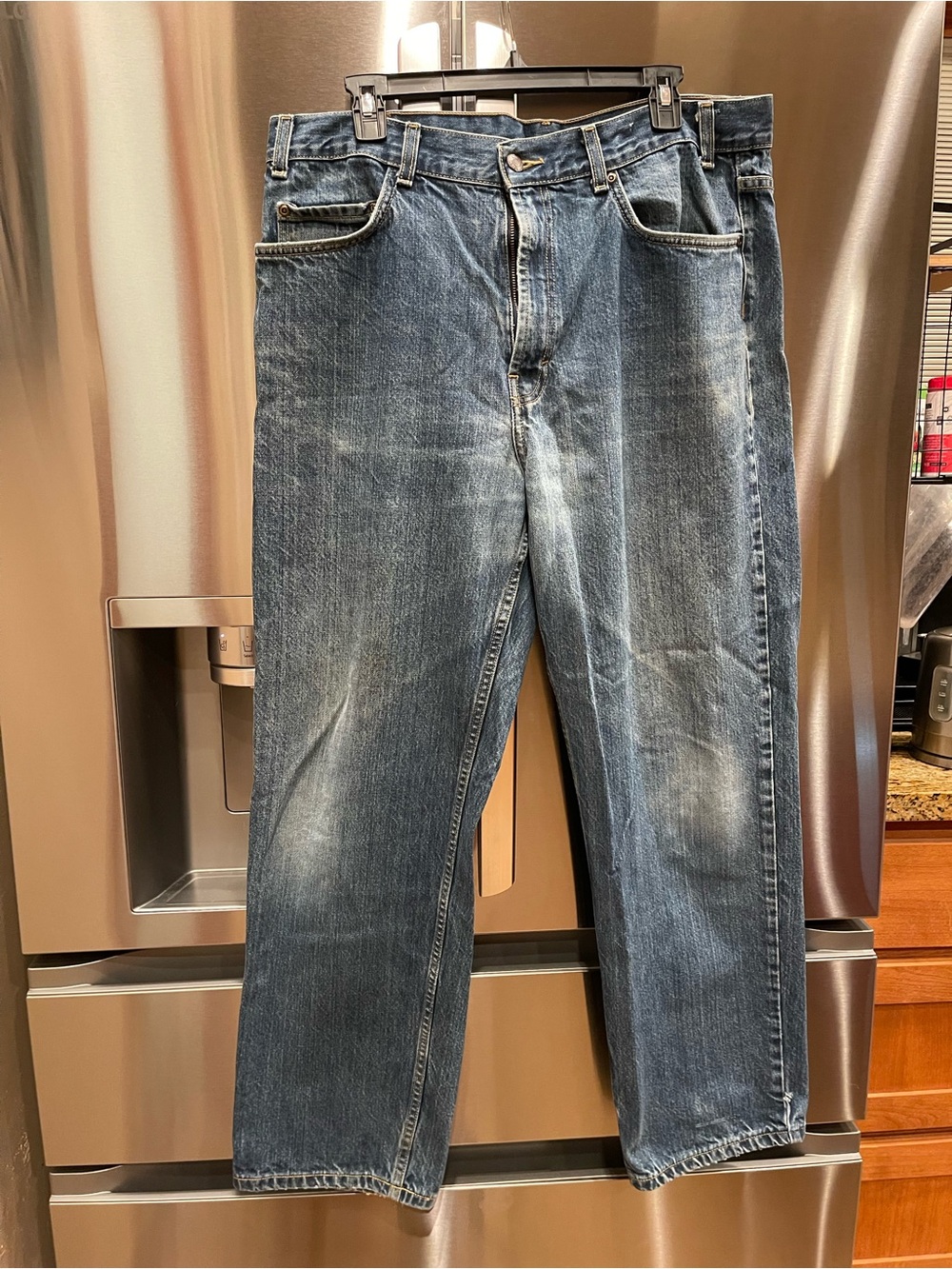 Kirkland Signature Men's Blue Straight-Leg Jeans 36x30